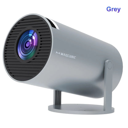 Magcubic Projector Android 11 4K 1280*720P HY300 Pro + Dual Wifi 290ANSI 180°flexible BT5.0 Cinema Outdoor Portable Projector